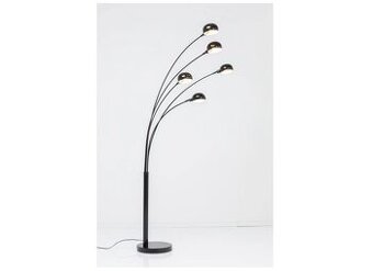 Kare Design Stojacia lampa Five Fingers čierna matná