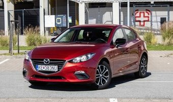 Mazda 3 1.5 Skyactiv 74kW 2016 / AJ NA SPLÁTKY / PROTIÚČET /