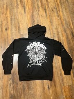 Spider sp5der spyder cierno biela mikina 100% bavlna