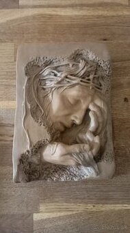 Svätenička plačúci Ježiš