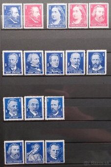 Zálepky a iné známky – ČESKOSLOVENSKO