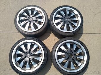 Prémiové športové hliníkové disky 4x100r17 s letnými pneu