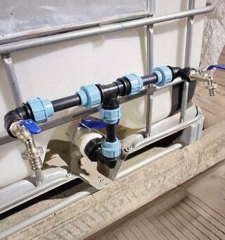 ventil na IBC nádrž