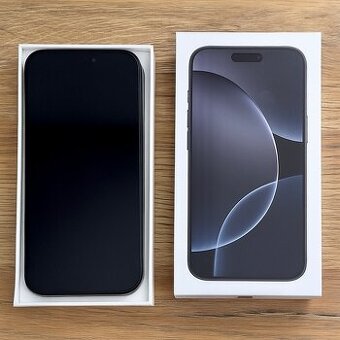 iPhone 16 Pro Max – 256 GB, Titanium Black