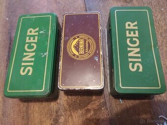 Krabičky singer zbierka 3 ks