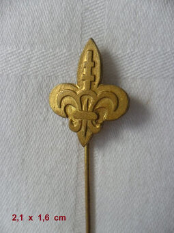 Originál dobové skautské odznaky