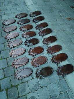 Podložky pod trofeje srncov