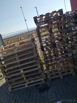 Predám 20 kusov paliet 80x120