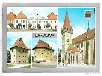 Bardejov (1-10) - vf, prejdené poštou