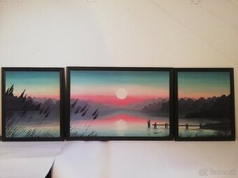 Predám trojdielny obraz