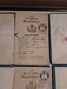 Knižky podomovych predajcov