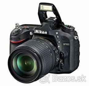 Predám Nikon D7100 s objektívom a príslušenstvo