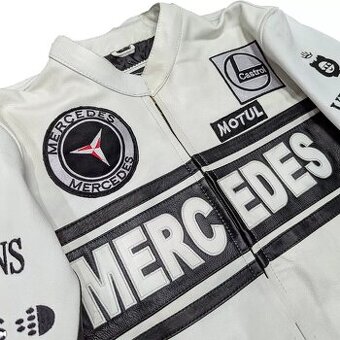 Kožená Moto Bunda Mercedes