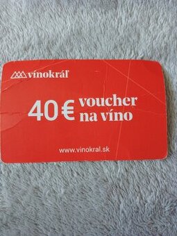 Voucher na víno do www.vinokral.sk
