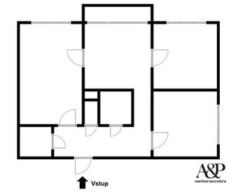 NA PREDAJ VEĽKÝ 3 IZB. BYT S BALKÓNOM, 76M2, UL., UL. L.NOVO
