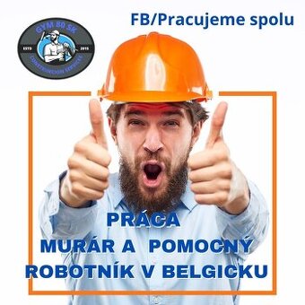 "Práca Belgicko - murár/robotník".