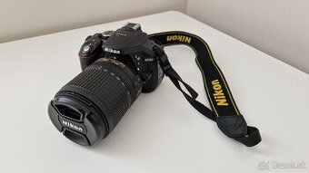 Predám Nikon D5300 s objektívom 18-140mm + príslušenstvo