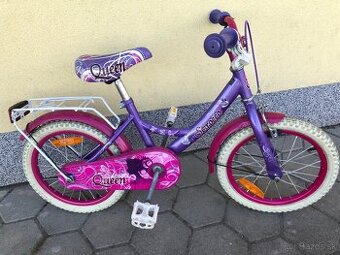 Značkový dievčenský detský bicykel Scirocco Queen 16”