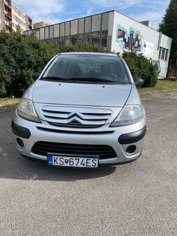 Na predaj: Citroën C3 1.4i,54kw, benzín, strieborná metalíza