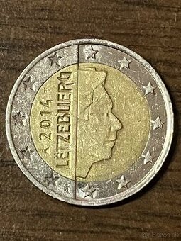 2 eurová minca