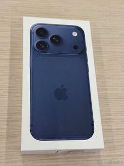 Predám Apple iPhone 17 PRO MAX 512 Blue Nový Zabalený
