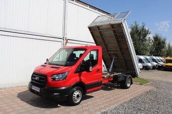 Ford Transit, 350L 2,0TDCI 3stranný sklápěč+klima+Tuplák