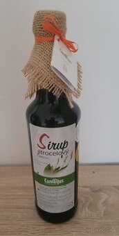 SIRUP SKOROCELOVÝ s mätou nebo ZLATOBYĽOVÝ 0,5l