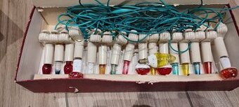 Retro vianočné osvetlenie