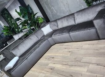 Kvalitna nemecka sedacka - sivohnedy odtien