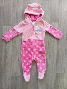 Teplý overal Disney Baby Macko Pu 74/80