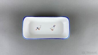 Zapekacia miska husi, Porcelán Moritz Zdekauer