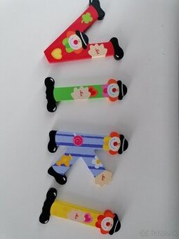 Drevené písmená VIKI