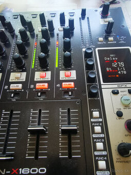 DENON DN X1600 4-kanálový digitálny DJ Mixer Top Stav