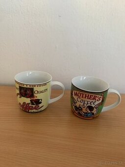 Banquet retro hrnčeky na kávu VALENTÍN