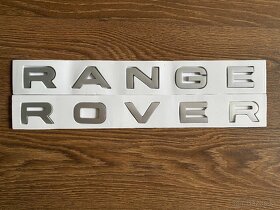 RANGE ROVER pismena znak logo
