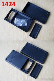 Plast.krabičky pre vlastné konštruk.