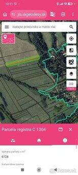 Ttp okres Detva 6120m2