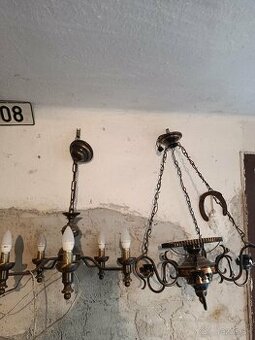 Staré lustre cena za dva-aj zvlášť