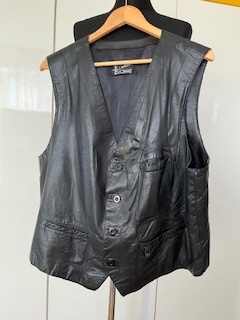 Kožená vesta  XL/XXl-pánska