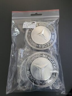 Predám stredové krytky na elek. Mercedes rozmer 68/65mm