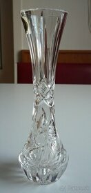 krištálová váza - 1