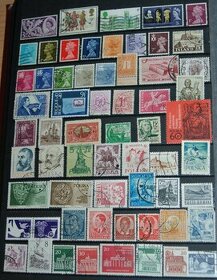 Staré poštové známky 5 - 100 ks