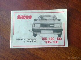návod na obsluhu a údržbu Škoda 105/120