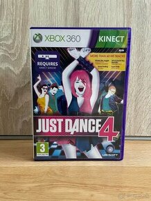 Just Dance 4 (komplet, Xbox 360, hra pre kinect)