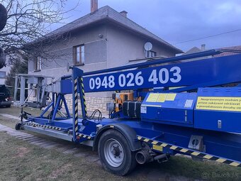 Ponúkam práce plošinou 25 m