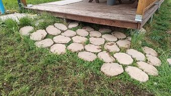 Šlapaky - imitacia dreva