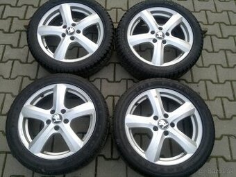 Elektrony Skoda Gamapart 5x112 R17, zimne pneu 205/50 r17