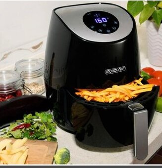 Teplovzdušná fritéza FRYER 1 black - 9 v 1 s dotykovým displ