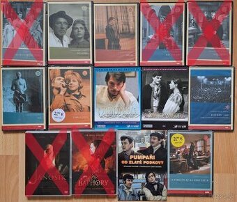 Predám originál DVD slovenské, československé filmy