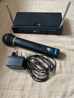 dB technologies VHF bezdrotovy mikrofon - set